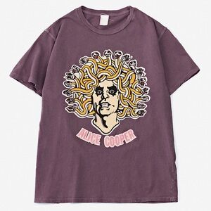 MadeWorn Purple Alice Cooper Graphic Tee XL